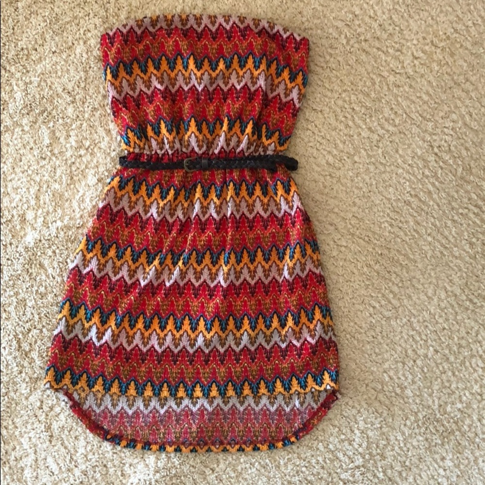 Strapless dress